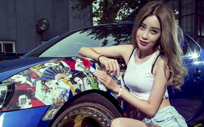 美女车模汽车音乐视频